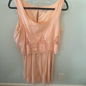 Gianni bini peach sundress